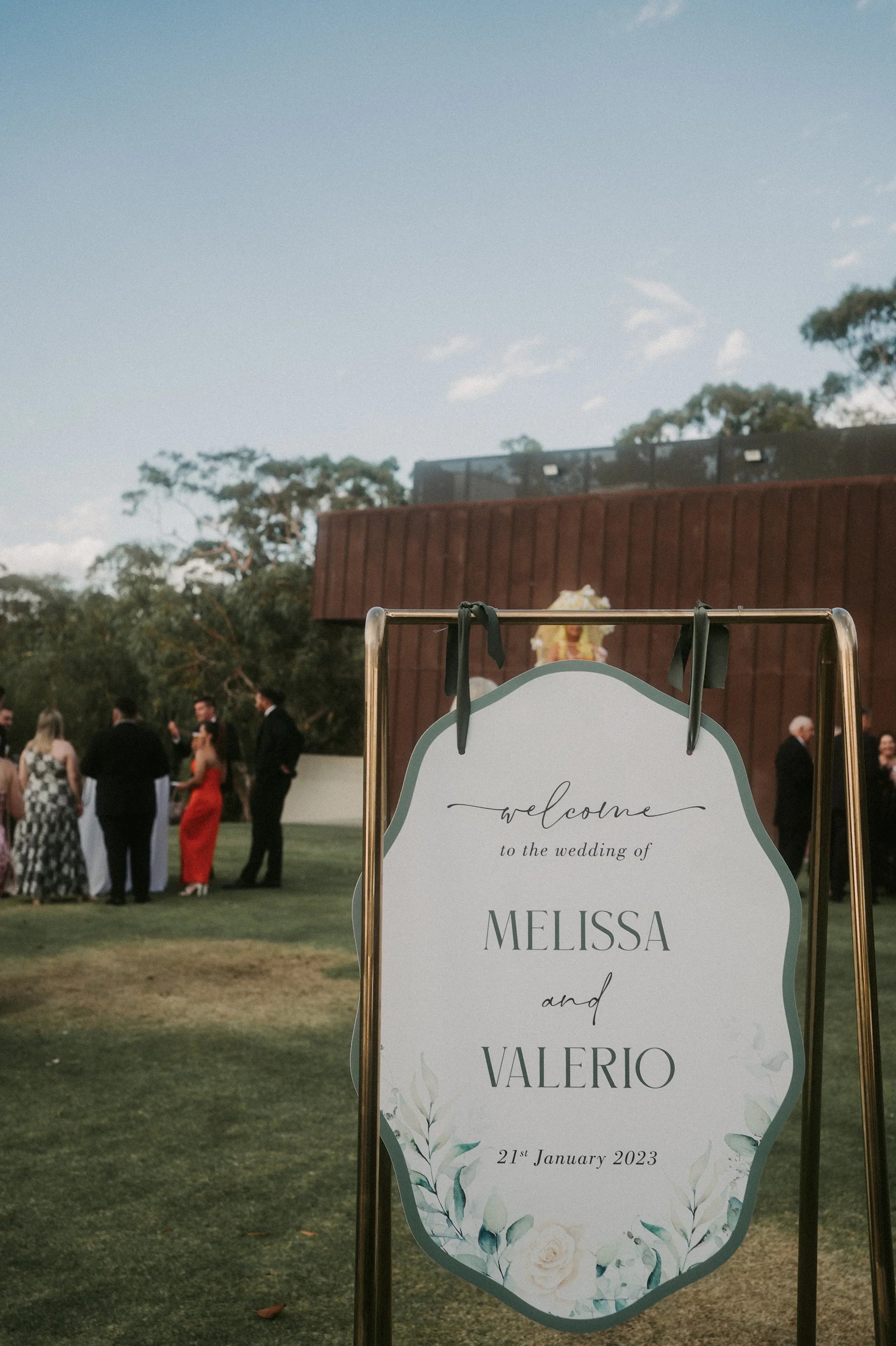 Mel Val Wedding Reception by Felicitations