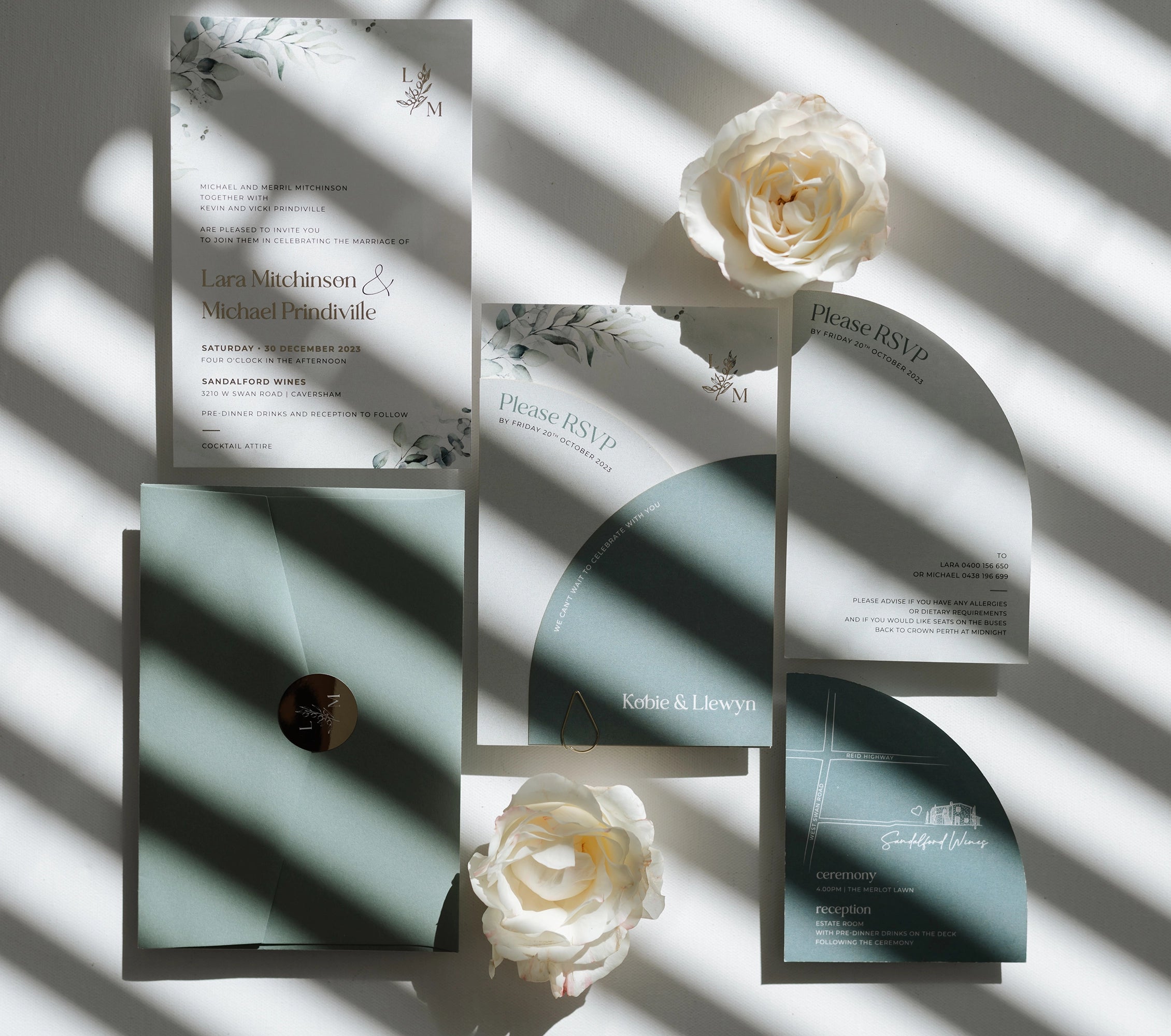 Felicitations Wedding Invitation Stationery Perth Australia Garda