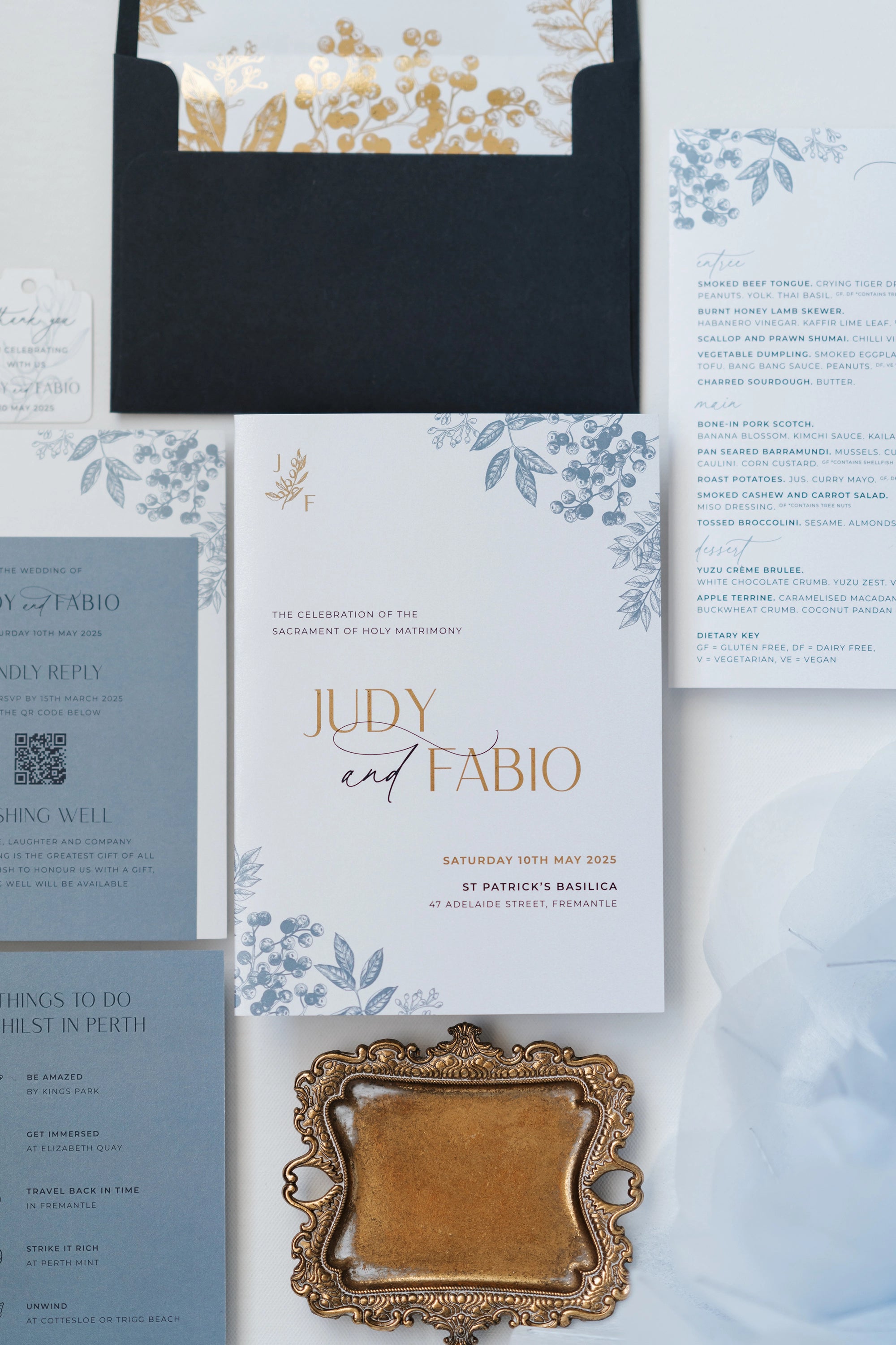 Felicitations Wedding Invitation Stationery Perth Australia Geneva
