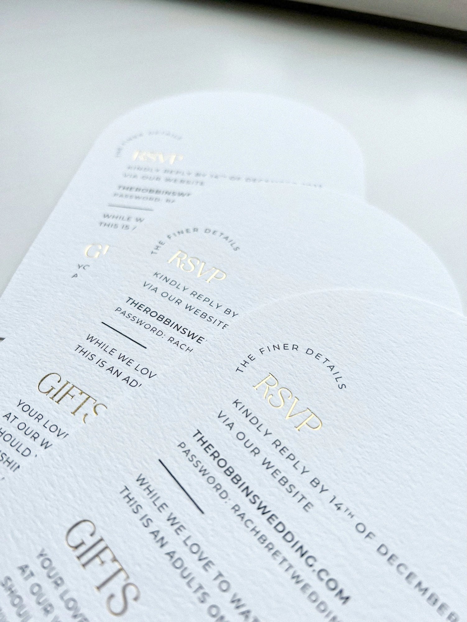 Felicitations Wedding Invitation Stationery Perth Australia Santorini