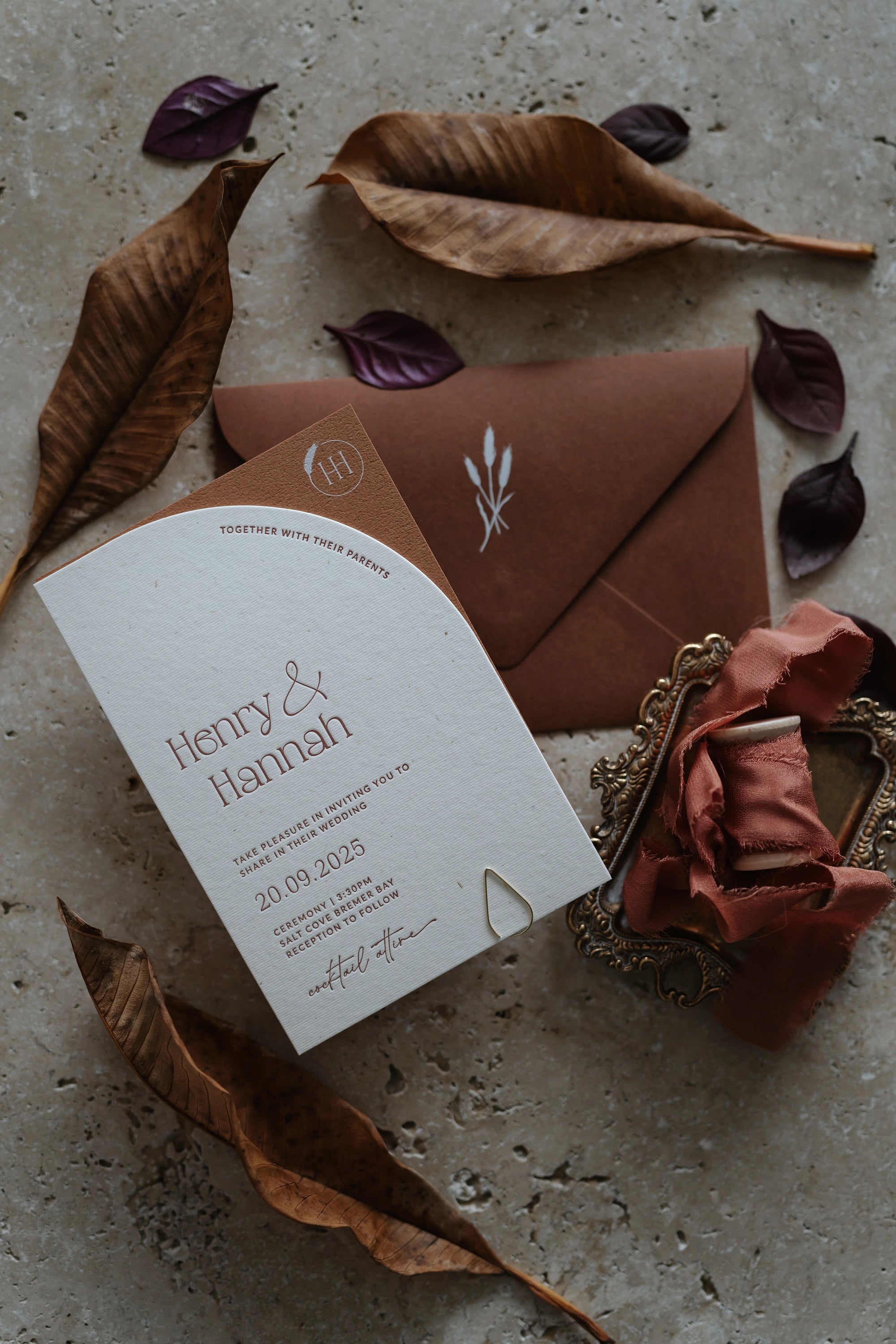 Felicitations Wedding Invitation Stationery Perth Australia Seville