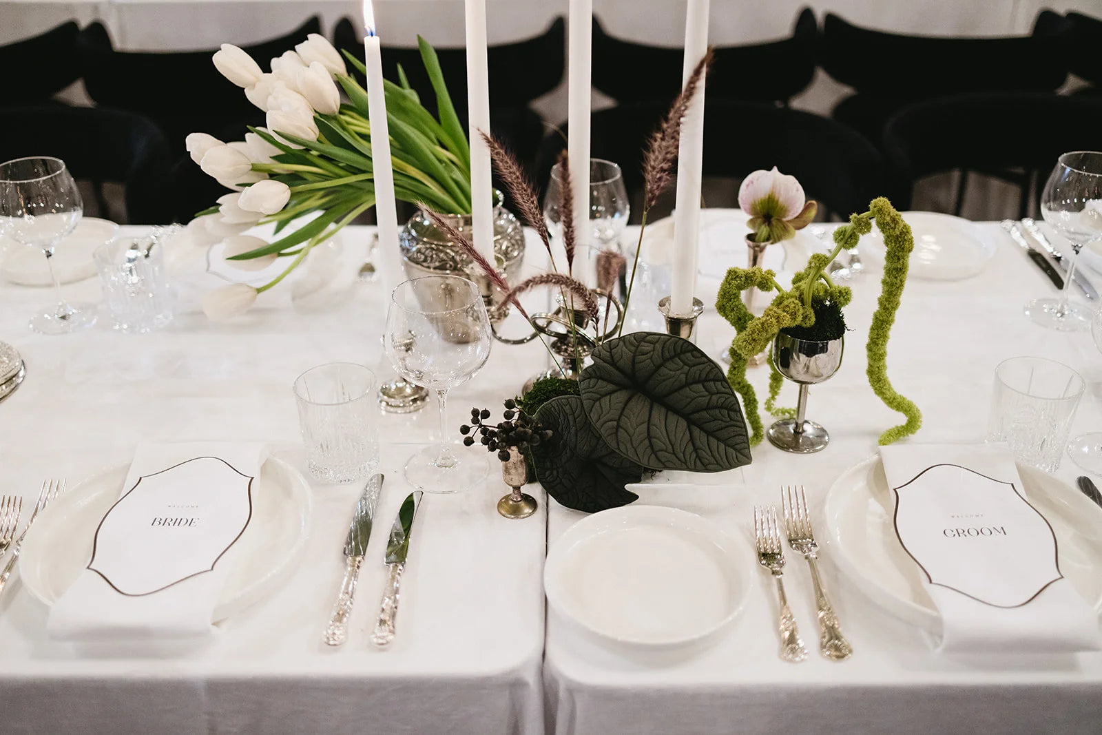 Bianca Luke Reception — wedding stationery by Felicitations
