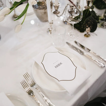 Wedding Table Stationery