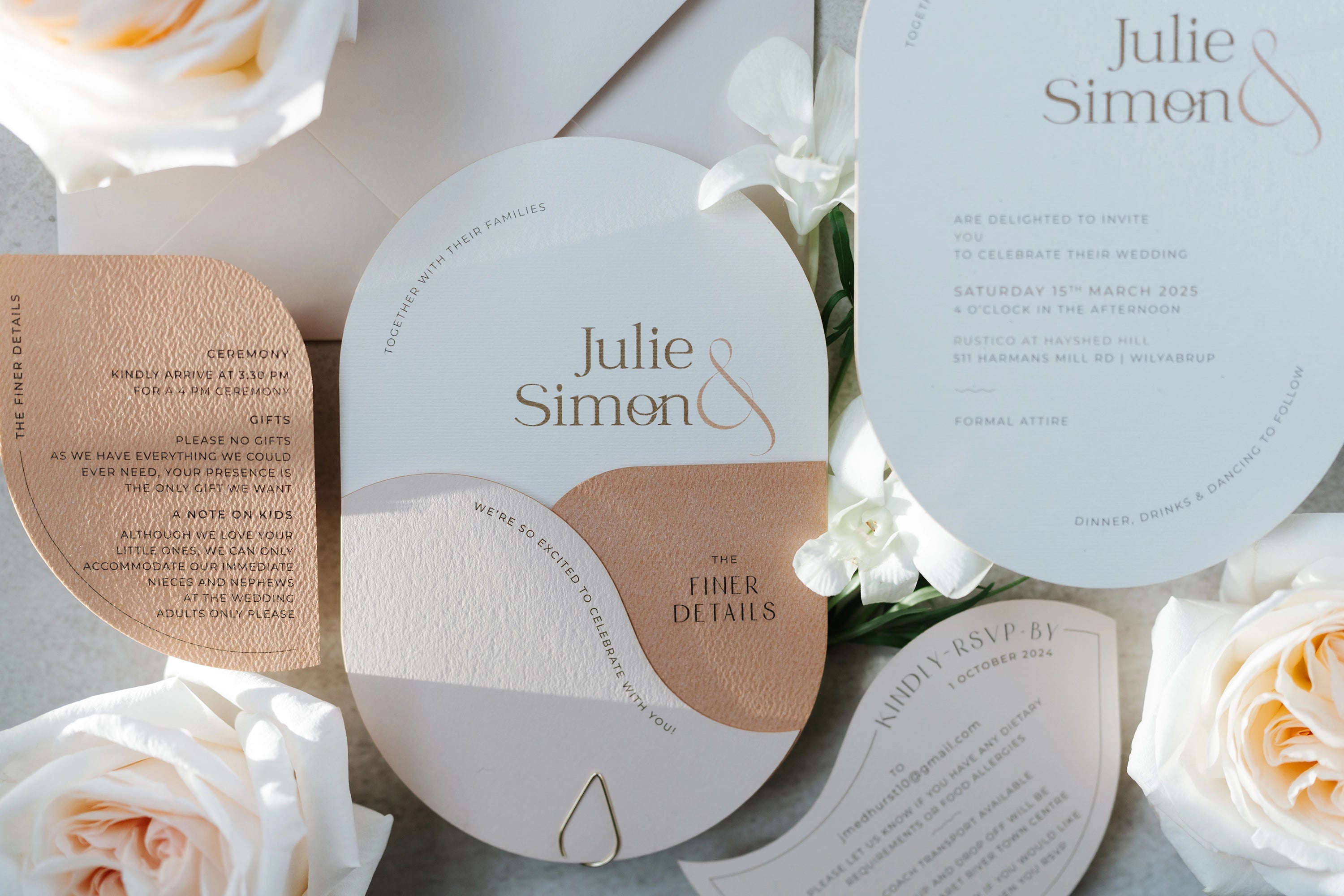 Felicitations Wedding Invitation Stationery Perth Australia