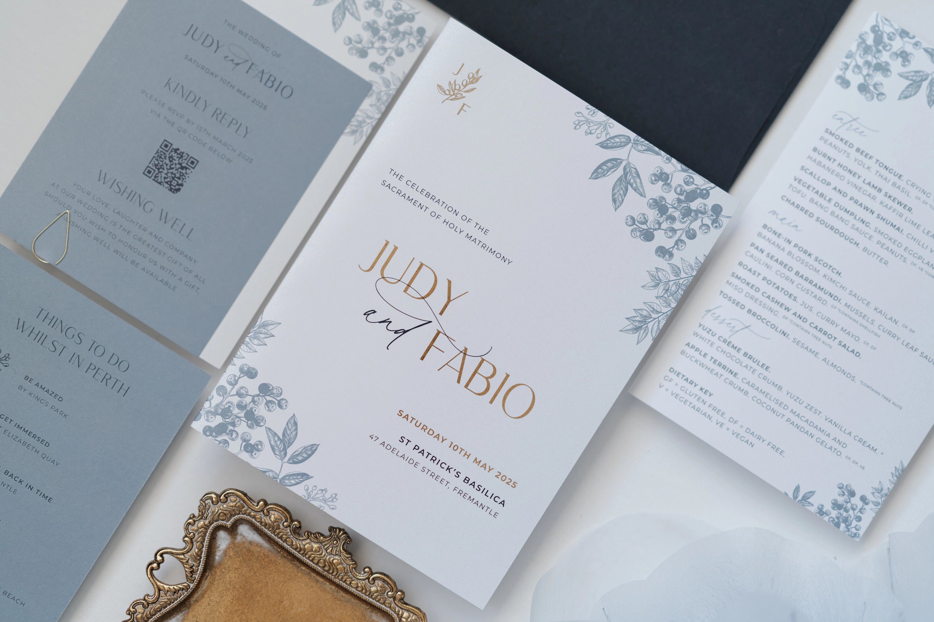 Felicitations Wedding Invitation Stationery Perth Australia Geneva
