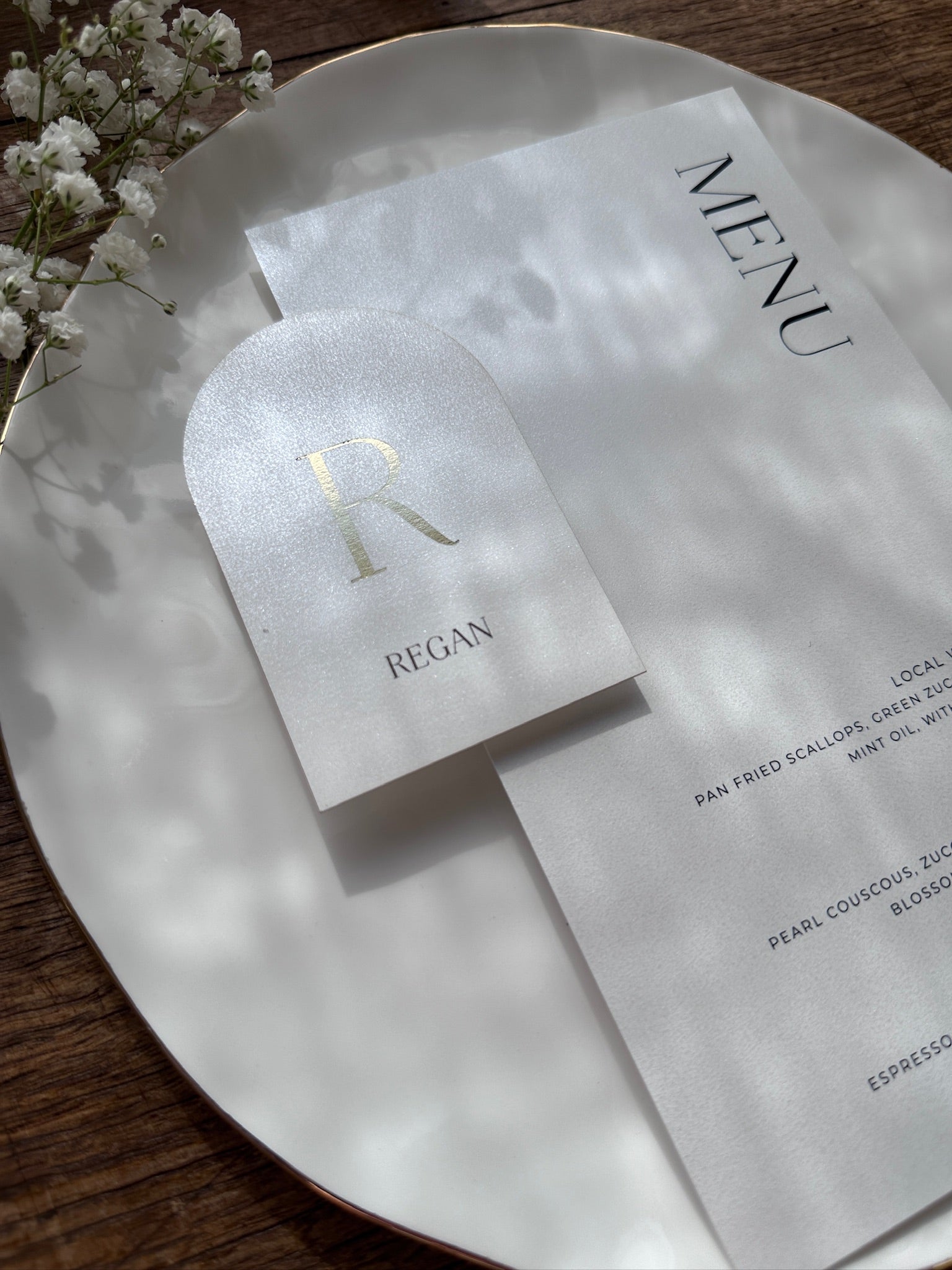 Felicitations Wedding Invitation Stationery Perth Australia Santorini