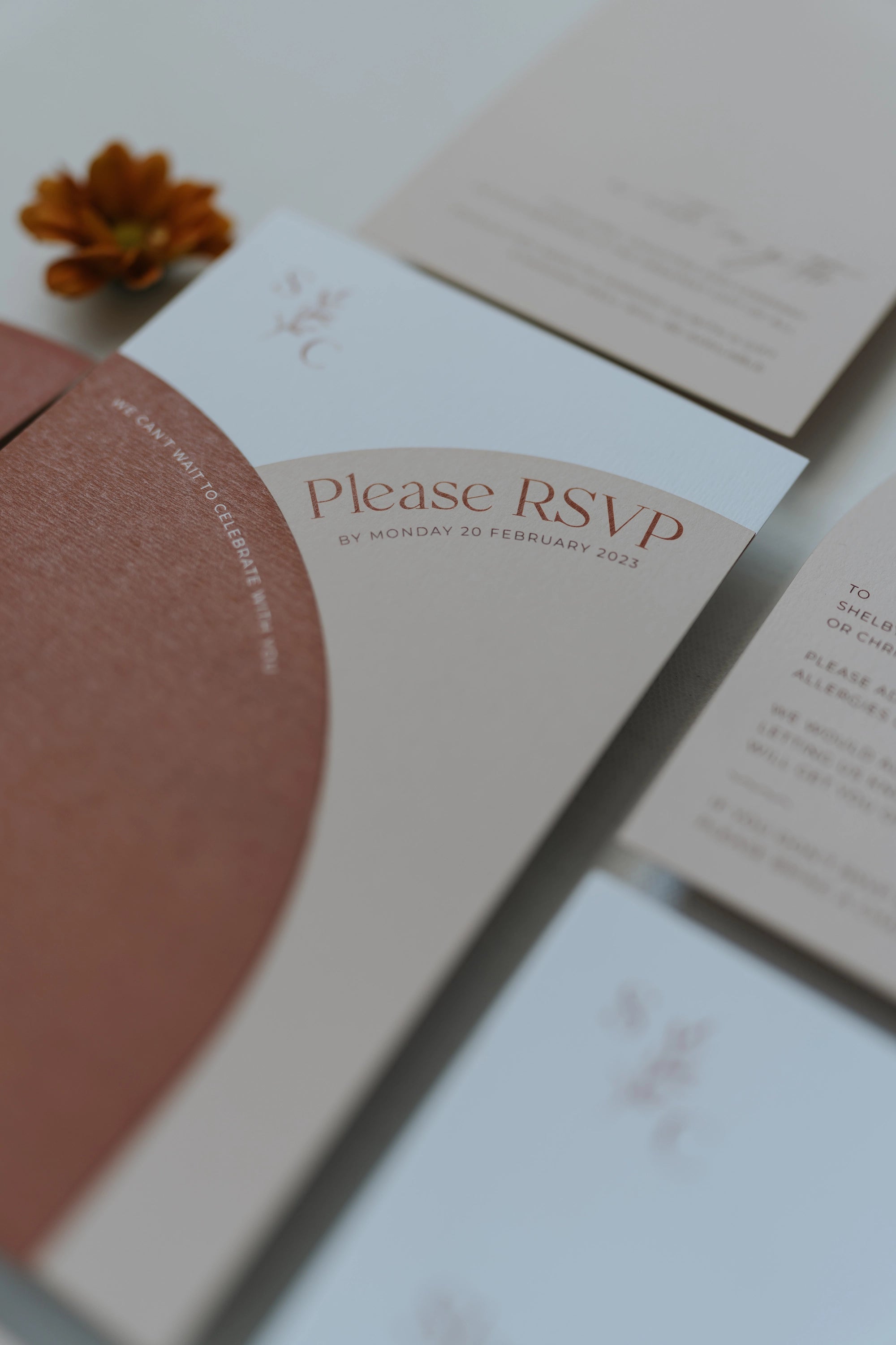 Felicitations Wedding Invitation Stationery Perth Australia Siena