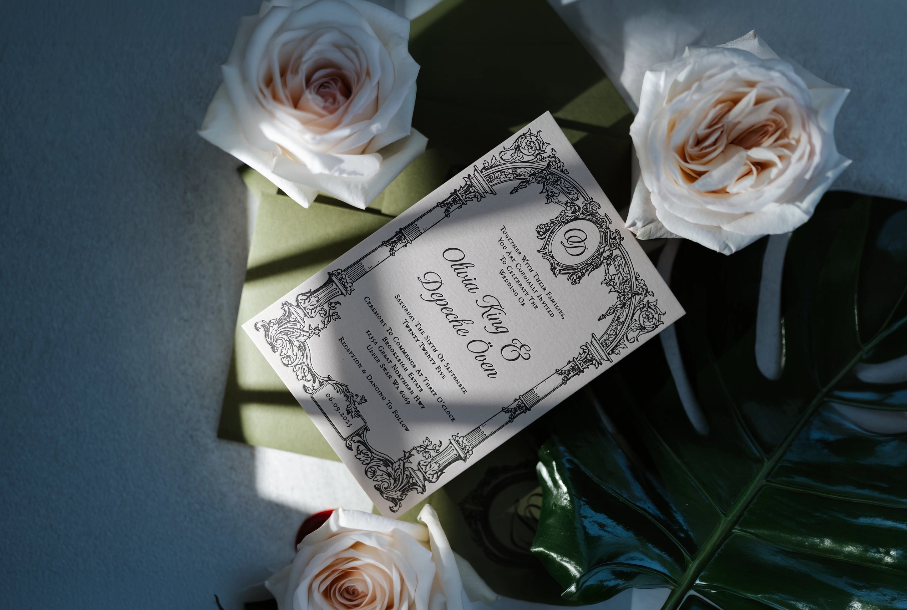 Felicitations Wedding Invitation Stationery Perth Australia Studio Collection Hero